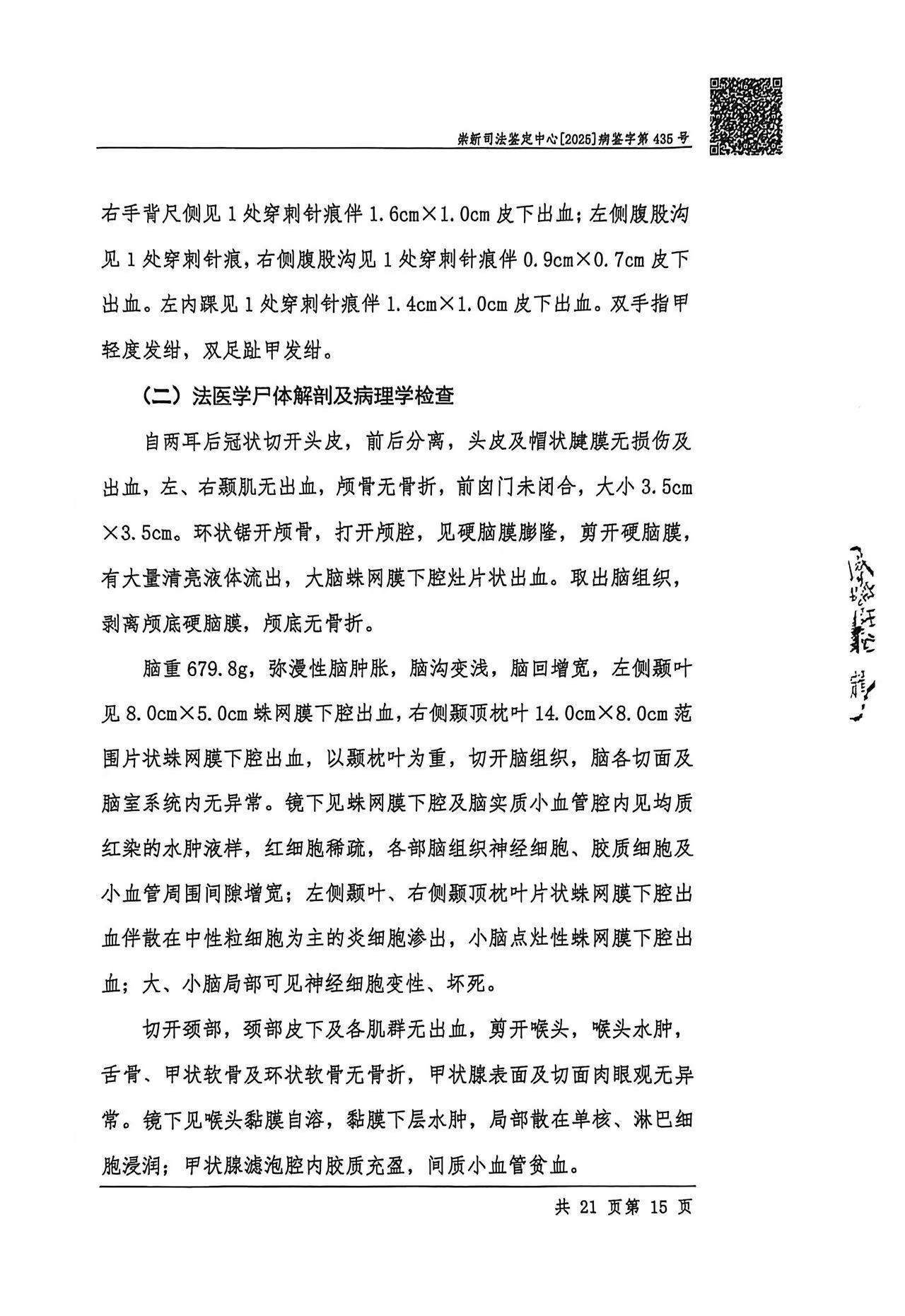 尸检报告 P15